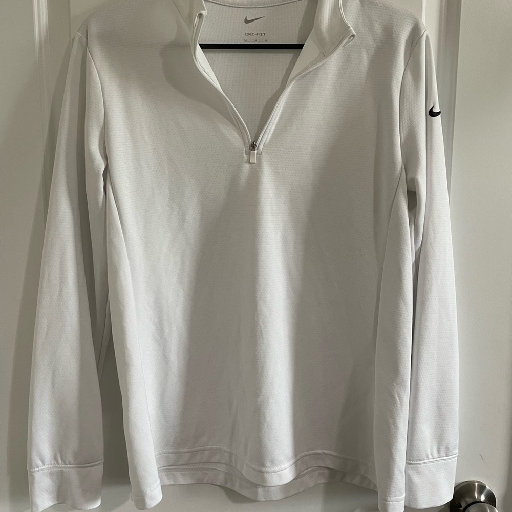 White Nike pullover